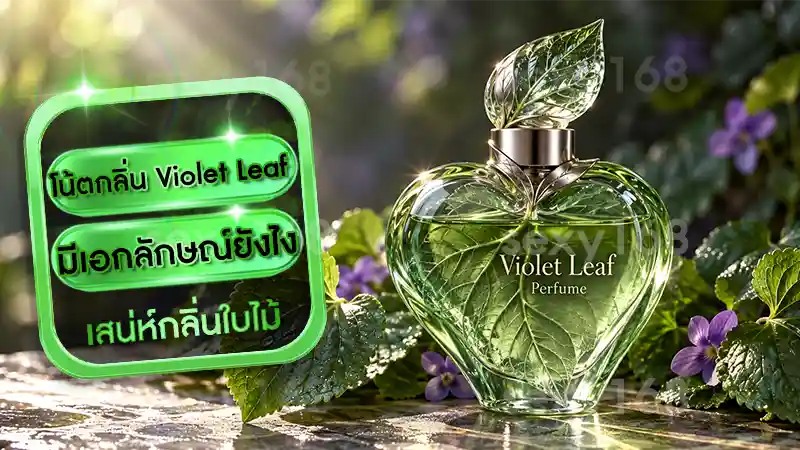 โน้ตกลิ่น Violet Leaf มีเอกลักษณ์ยังไง
